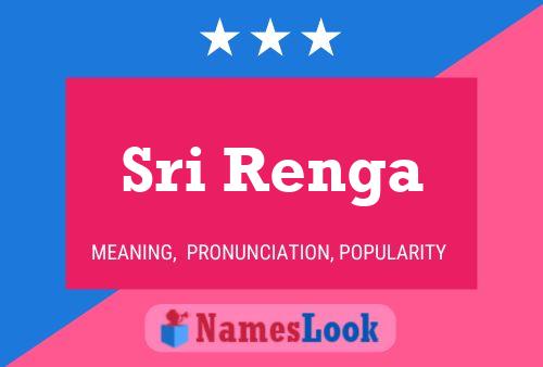 Sri Renga Namensposter