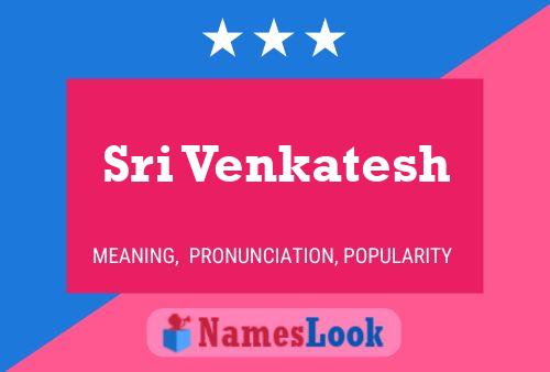 Sri Venkatesh Namensposter