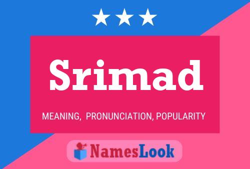 Srimad Namensposter