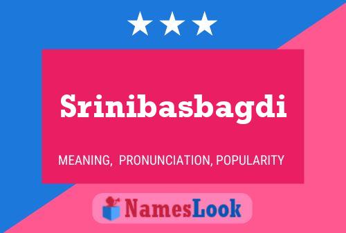 Srinibasbagdi Namensposter