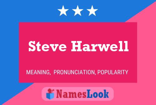 Steve Harwell Namensposter