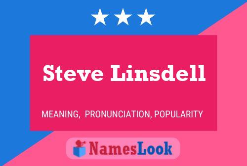 Steve Linsdell Namensposter