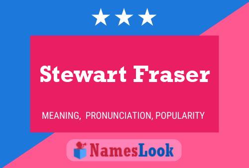 Stewart Fraser Namensposter