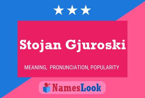 Stojan Gjuroski Namensposter