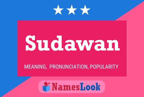 Sudawan Namensposter