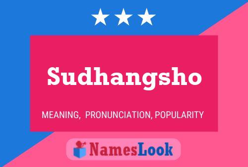 Sudhangsho Namensposter