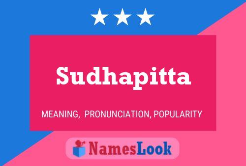 Sudhapitta Namensposter