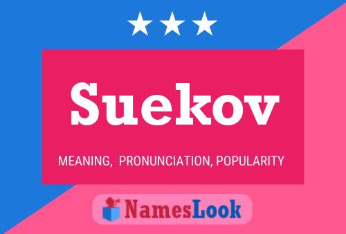 Suekov Namensposter