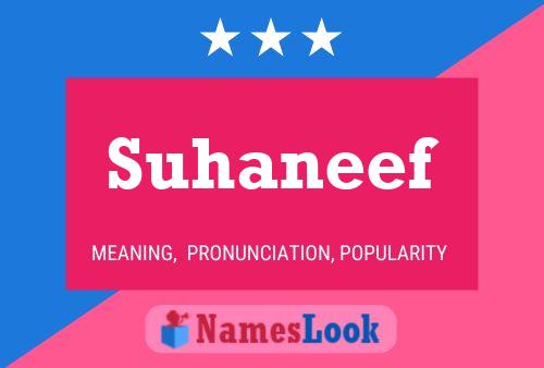 Suhaneef Namensposter