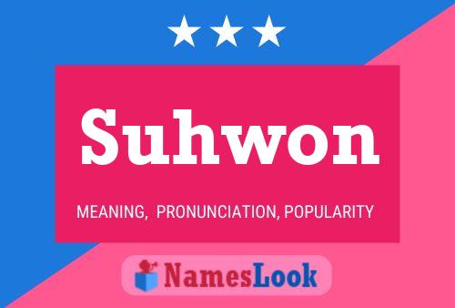 Suhwon Namensposter