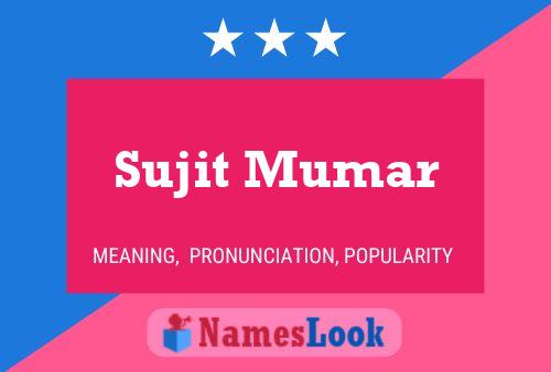 Sujit Mumar Namensposter