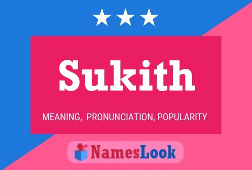 Sukith Namensposter