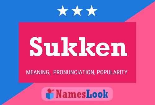 Sukken Namensposter