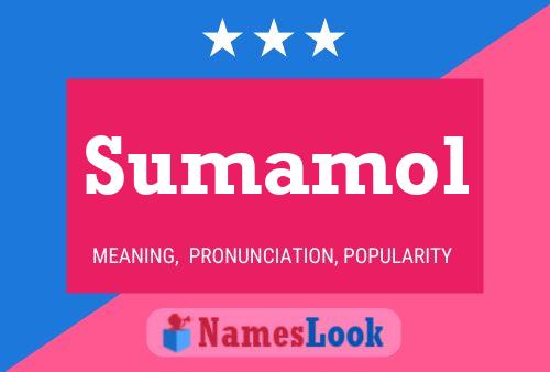 Sumamol Namensposter