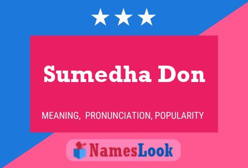 Sumedha Don Namensposter