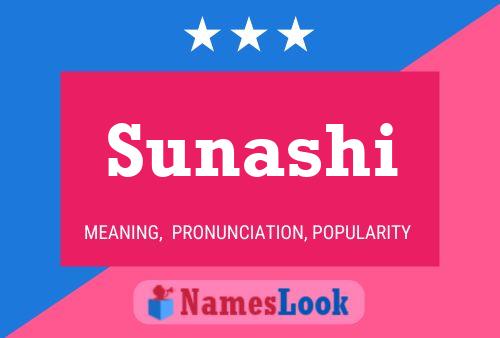 Sunashi Namensposter