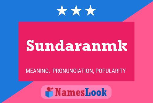 Sundaranmk Namensposter