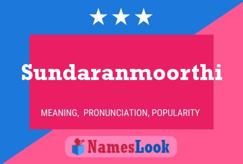 Sundaranmoorthi Namensposter