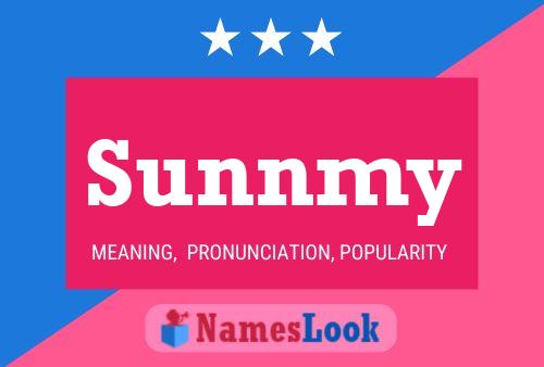 Sunnmy Namensposter