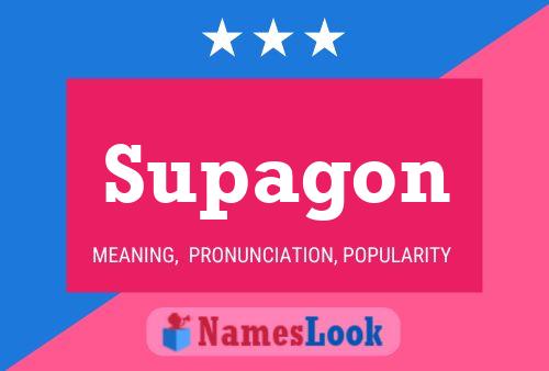 Supagon Namensposter