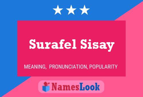 Surafel Sisay Namensposter