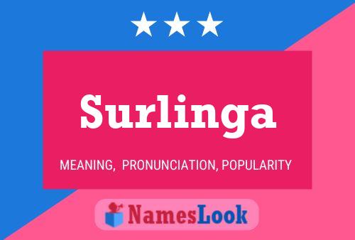 Surlinga Namensposter