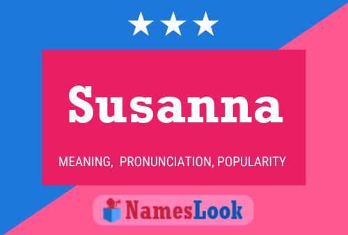 Susanna Namensposter