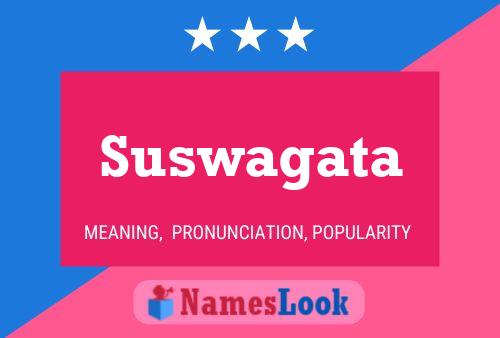 Suswagata Namensposter