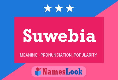 Suwebia Namensposter