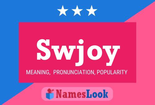 Swjoy Namensposter