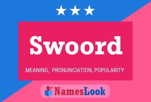 Swoord Namensposter