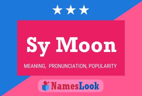 Sy Moon Namensposter