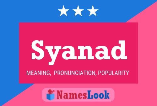 Syanad Namensposter