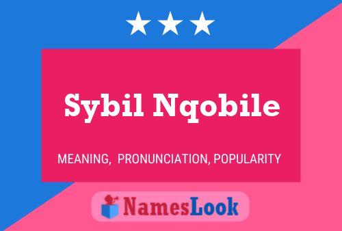 Sybil Nqobile Namensposter