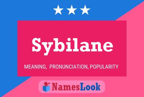 Sybilane Namensposter