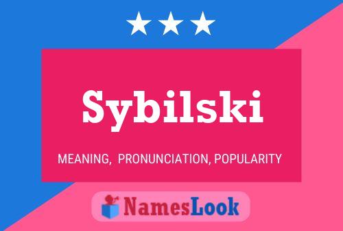 Sybilski Namensposter