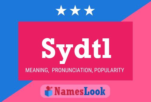 Sydtl Namensposter