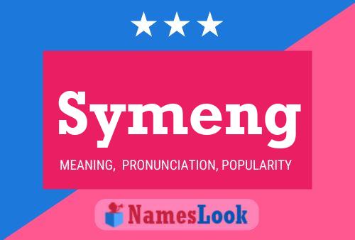 Symeng Namensposter