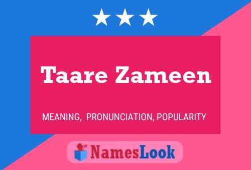 Taare Zameen Namensposter