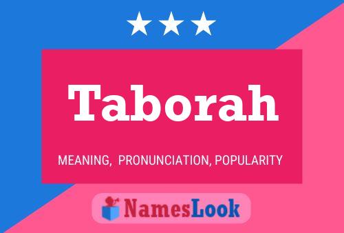 Taborah Namensposter