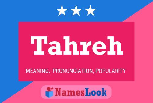 Tahreh Namensposter