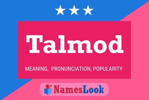 Talmod Namensposter