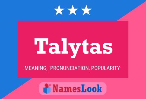 Talytas Namensposter