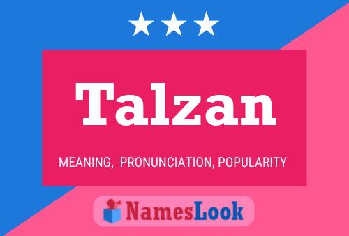 Talzan Namensposter