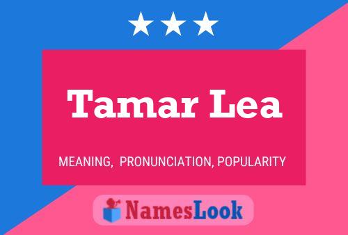 Tamar Lea Namensposter