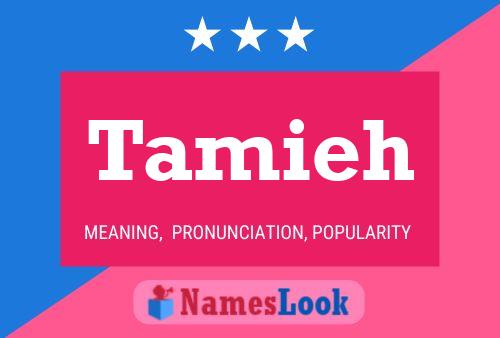 Tamieh Namensposter