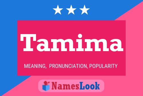 Tamima Namensposter