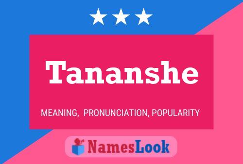 Tananshe Namensposter