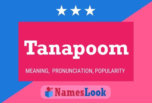 Tanapoom Namensposter