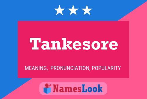 Tankesore Namensposter